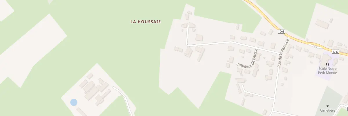 Plan du 115 Che de la Houssaye à Courcemont