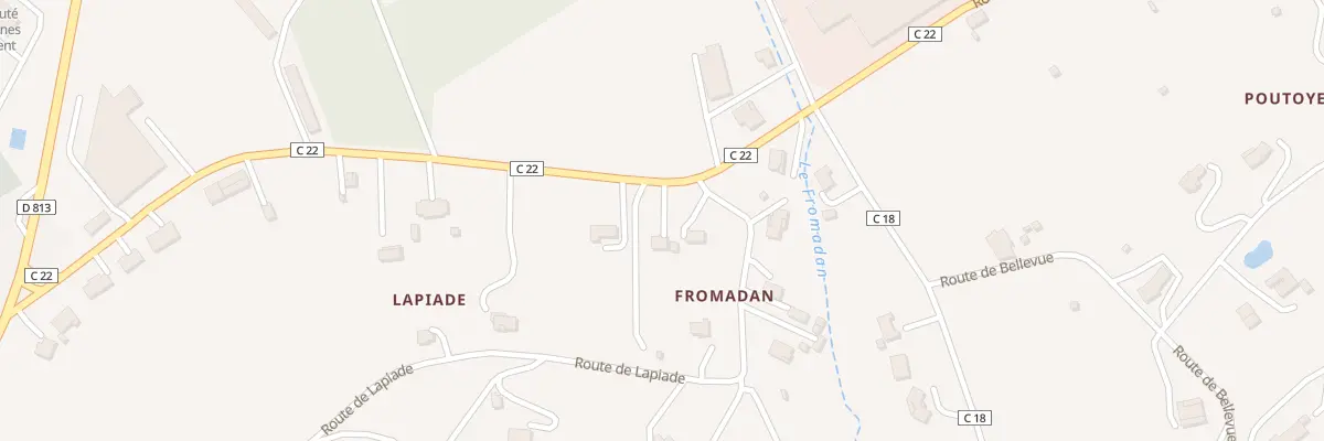 Plan du 9999 Fromadan à Aiguillon