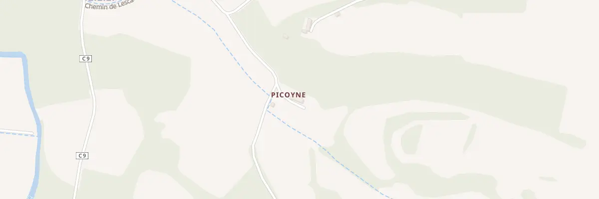 Plan du 5070 Picoyne à Riguepeu