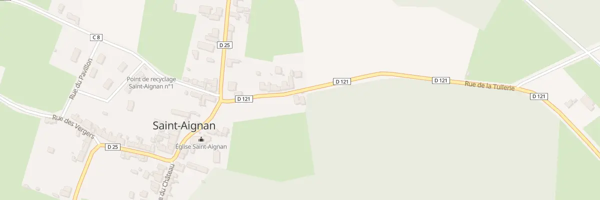 Plan du 6 Rue de la Tuilerie à Saint-Aignan