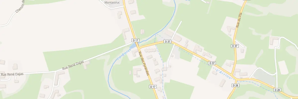 Plan du 2 Rue de l’Eglise à Montastruc