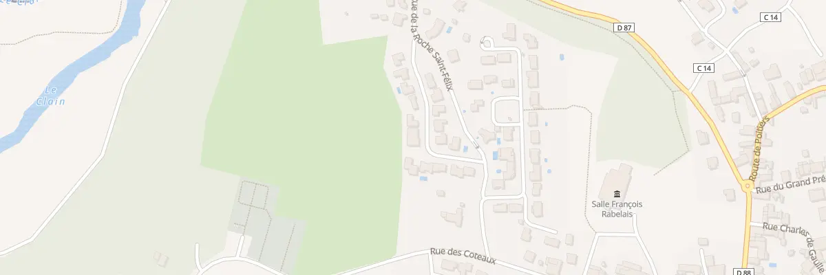 Plan du 23 Rue de la Roche St Felix à Smarves