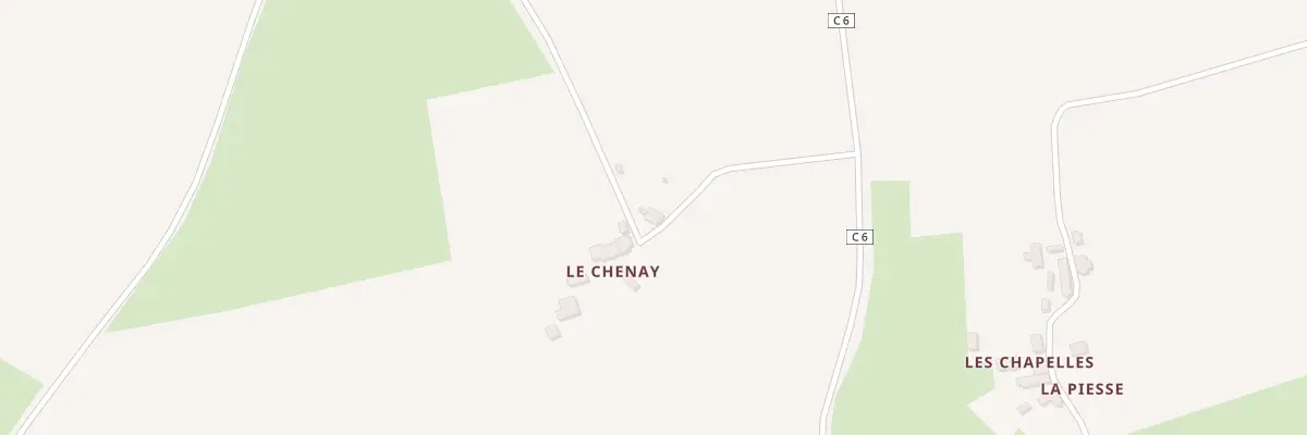 Plan du 5095 Le Chenay à La Bruère-sur-Loir