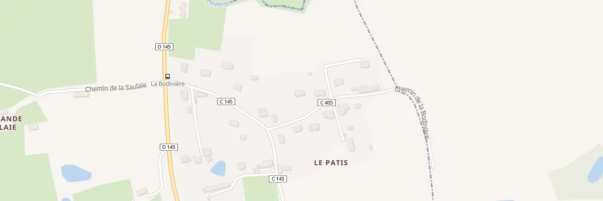 Plan du 55 Che de la Bodiniere à Fatines