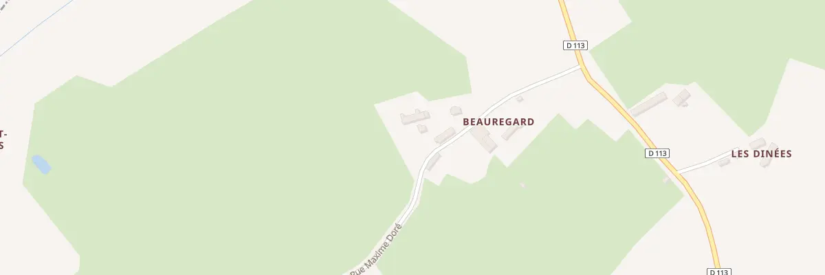 Plan du 3 Rue Maxime Dore aux Aulneaux