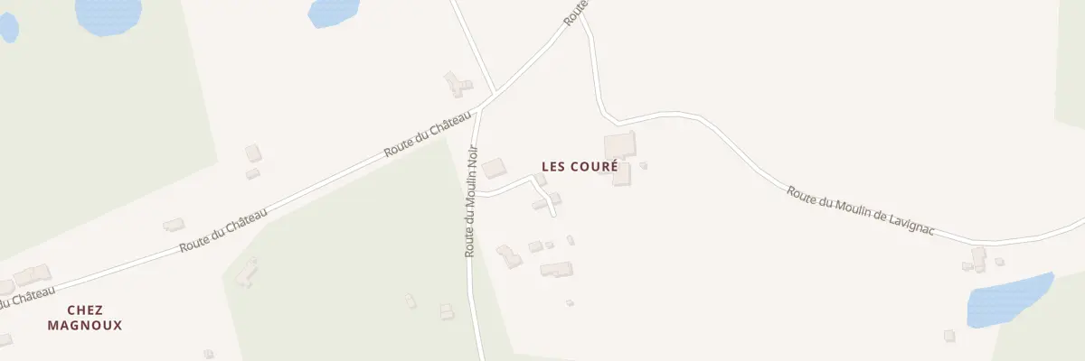 Plan du 28 Le Coure à Siorac-de-Ribérac