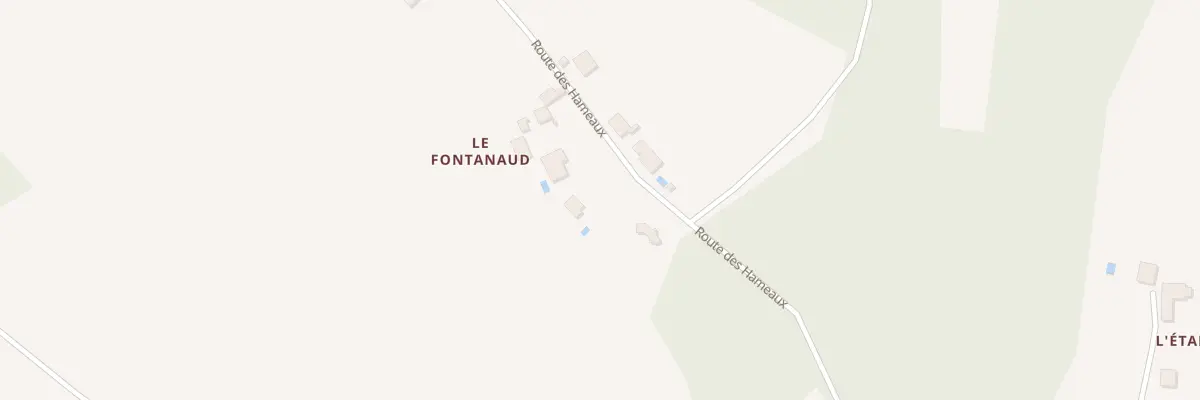 Plan du 1043 Le Fieux Nord à Bertric-Burée