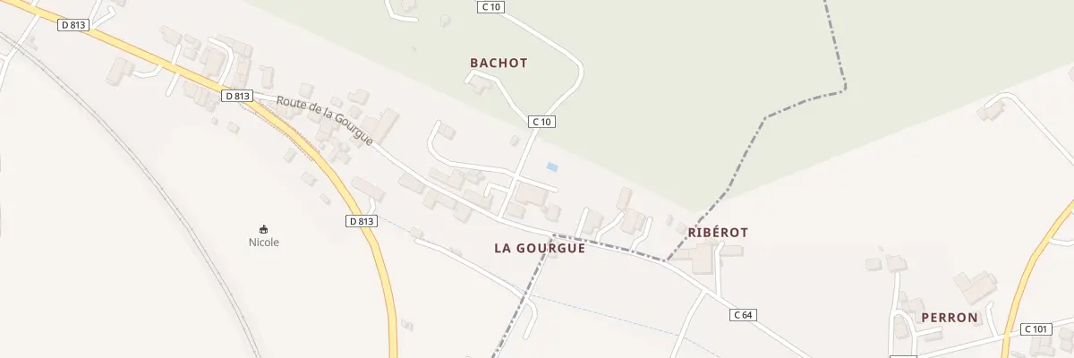 Plan du 5105 A la Gourgue à Nicole