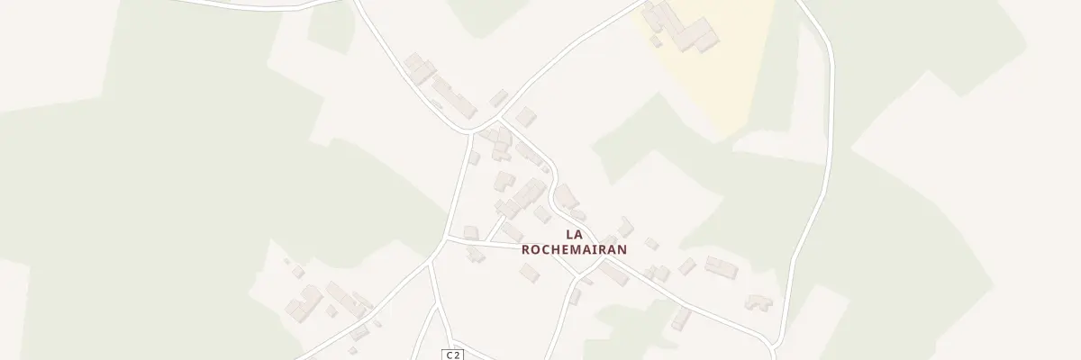 Plan du 14 La Rochemairan à Romagne