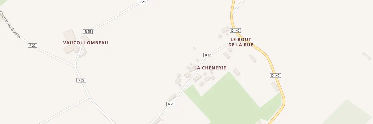 Plan du 5064 La Chenerie à Marigné-Laillé