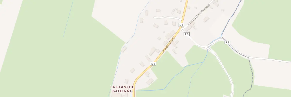 Plan du 5B Rue du Maine à Blèves