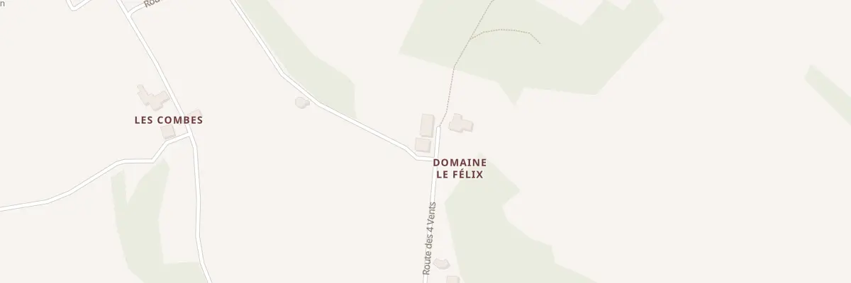 Plan du 584 Rte des 4 Vents à Monestier