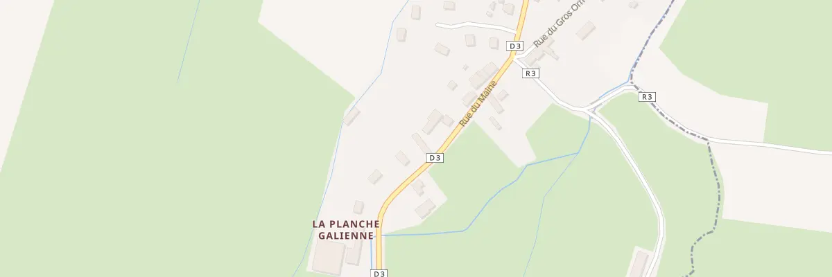 Plan du 5 Rue du Maine à Blèves