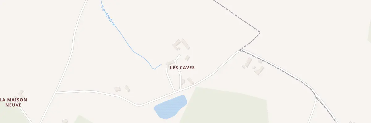 Plan du 5096 Les Caves à Orches
