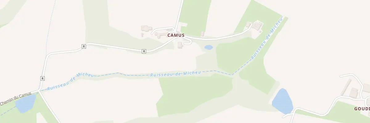 Plan du 1080 Che du Camus à Nérac