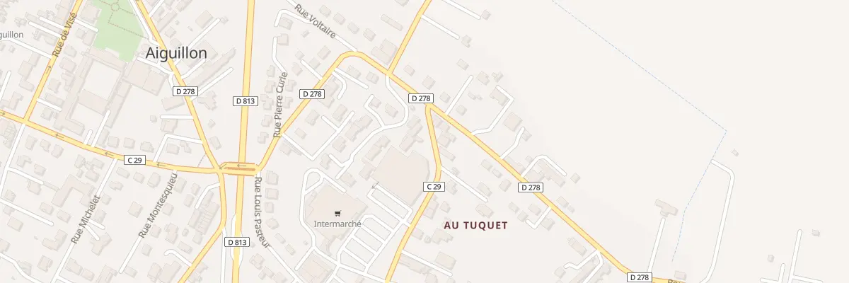 Plan du 5703 Rue Anatole France à Aiguillon