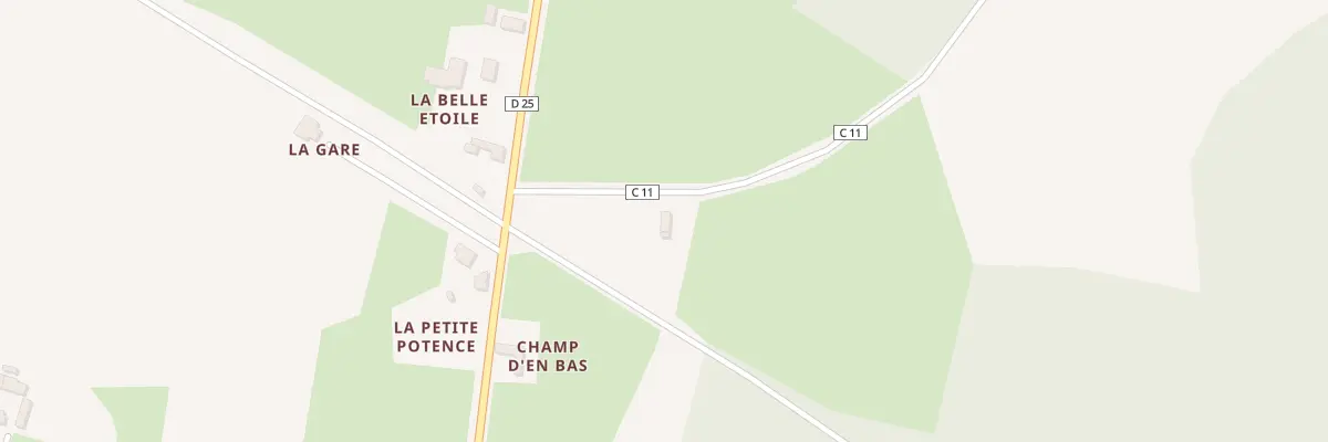 Plan du 5096 La Potence à Saint-Aignan