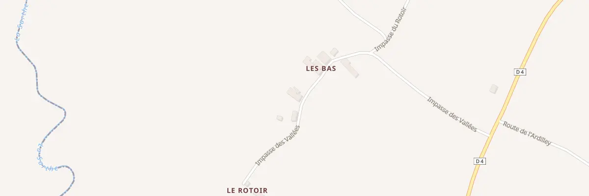 Plan du 150 La Gripiere à Saint-Julien-sur-Sarthe