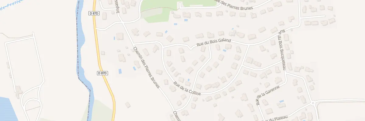 Plan du 22 Rue du Bois Galant à Smarves
