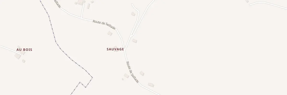 Plan du 2536 Rte de Seillade à Clairac