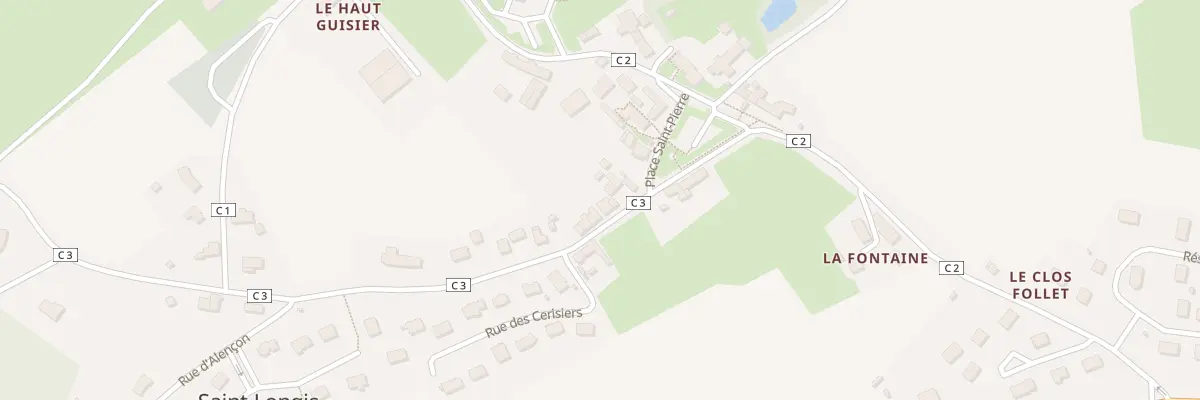 Plan du 7 Rue de Villaines la Carelle à Saint-Longis