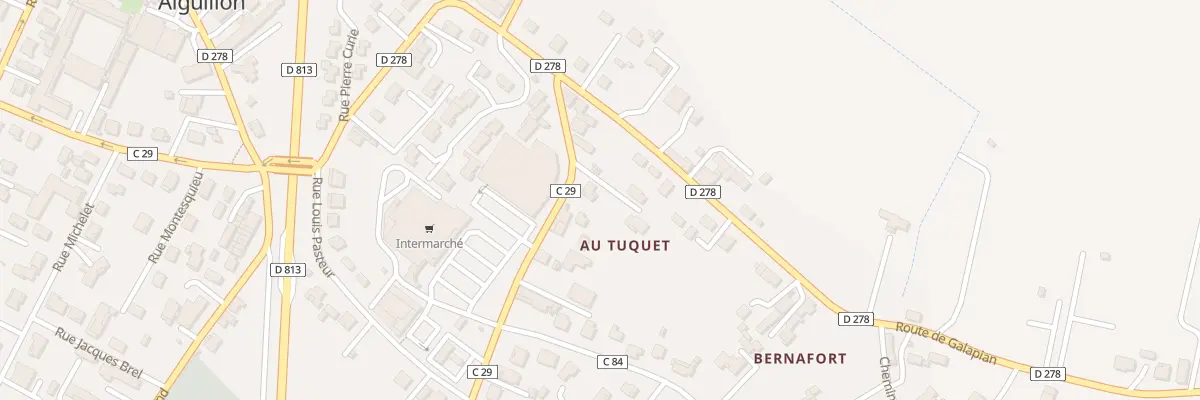 Plan du 11 Rue Anatole France à Aiguillon