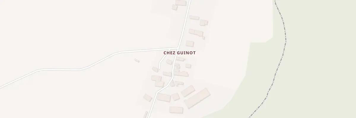 Plan du 5 Chez Guinot à Genouillé