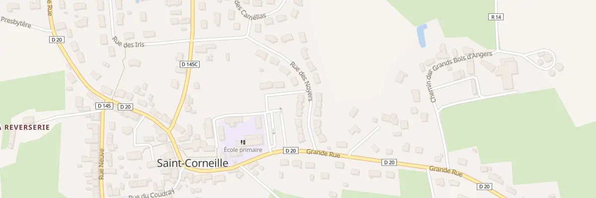 Plan du 11 Rue des Noyers à Saint-Corneille