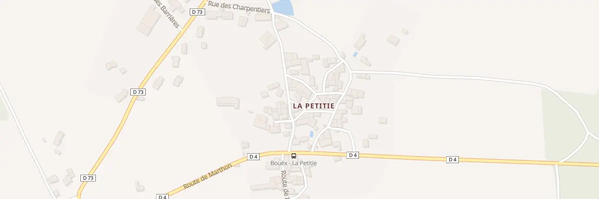 Plan du 11 Rue du Four à Bouëx