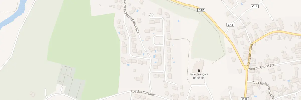 Plan du 9 Rue du Bois Brun à Smarves