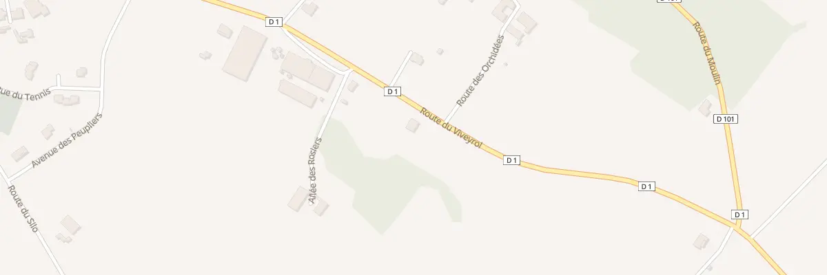 Plan du 643 Rte du Viveyrol à Saint-Martial-Viveyrol