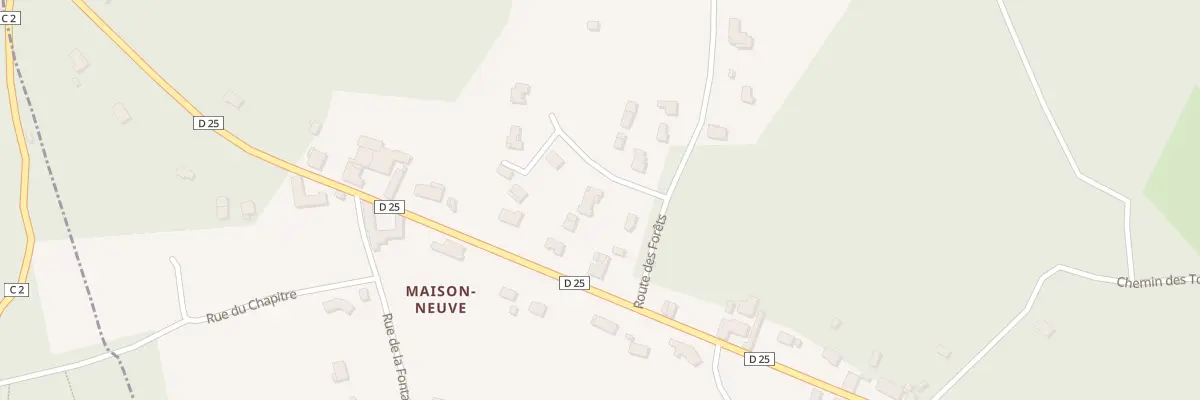Plan du 61 Che du Trou de Renard à Vouzan