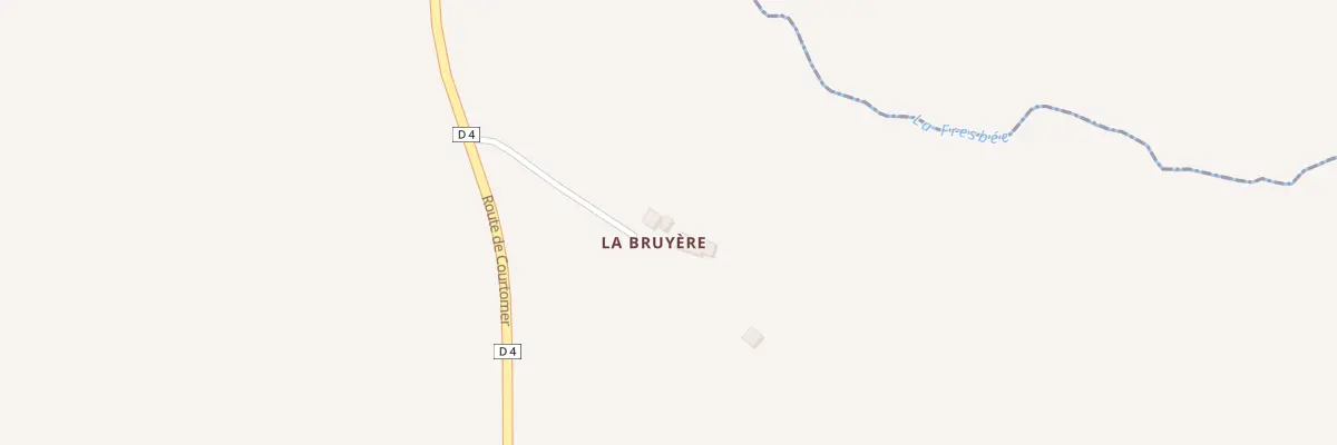 Plan du 101 La Bruyere à Montchevrel