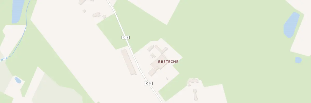 Plan du 5484 Breteche à Saint-Mars-d’Outillé