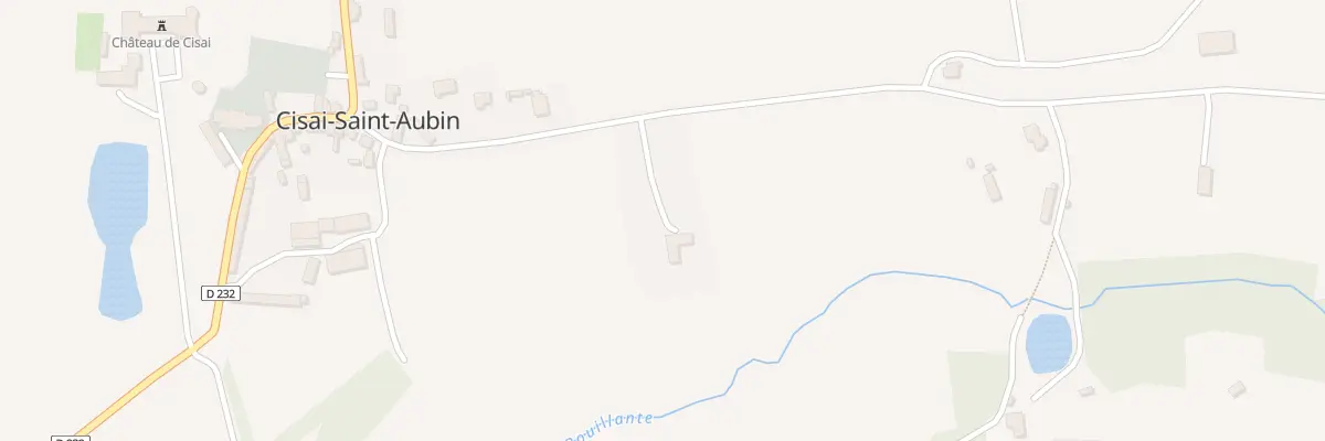 Plan du 12 Rue de la Mairie à Cisai-Saint-Aubin