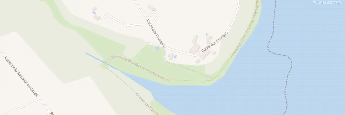 Plan de Aybrou à Soumensac