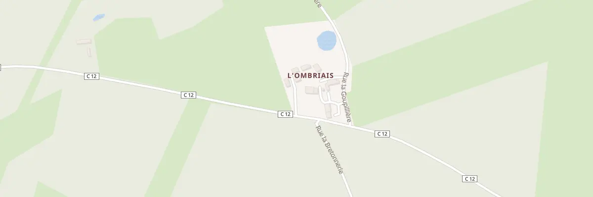 Plan du 1 L’Ombriais à Avrillé-les-Ponceaux