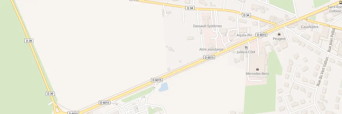 Plan du 6318 Route Departementale 6015 à Saint-Romain-de-Colbosc