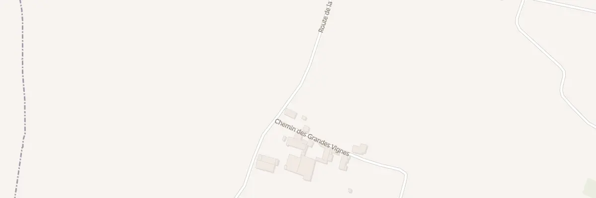 Plan du 1 Che des Grandes Vignes aux Pins