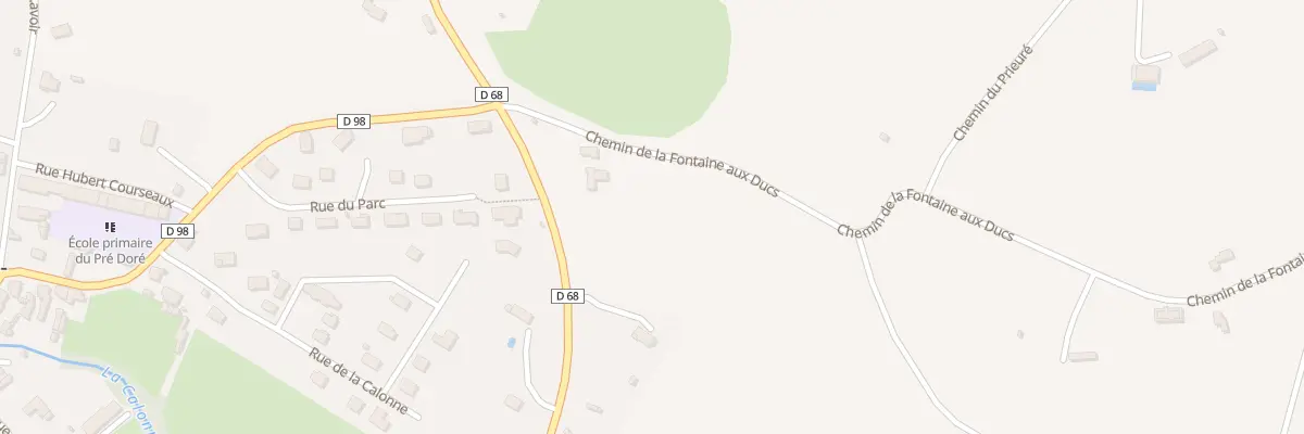 Plan du 4 Rue du Prieuré à Bonneville-la-Louvet