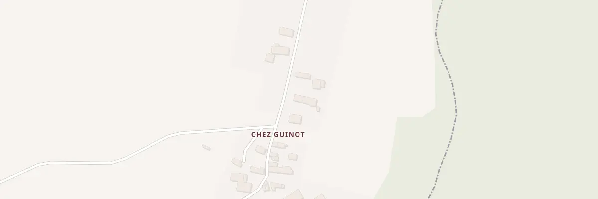 Plan du 4 Chez Guinot à Genouillé
