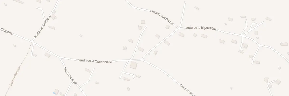 Plan du 343 Che de la Quentiniere St Julie à Valorbiquet