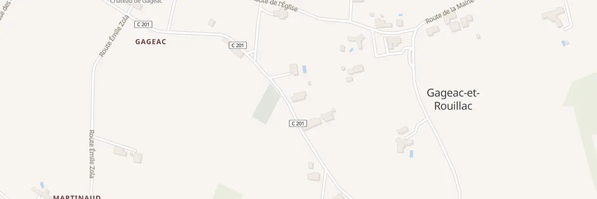Plan du 247 Rte Paul Verlaine à Gageac-et-Rouillac