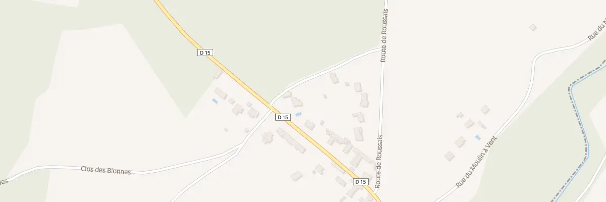 Plan du 2 Rte de Chincé à Saint-Martin-la-Pallu