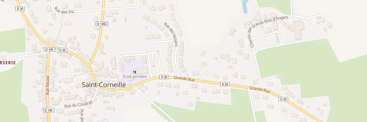 Plan du 6 Rue des Noyers à Saint-Corneille