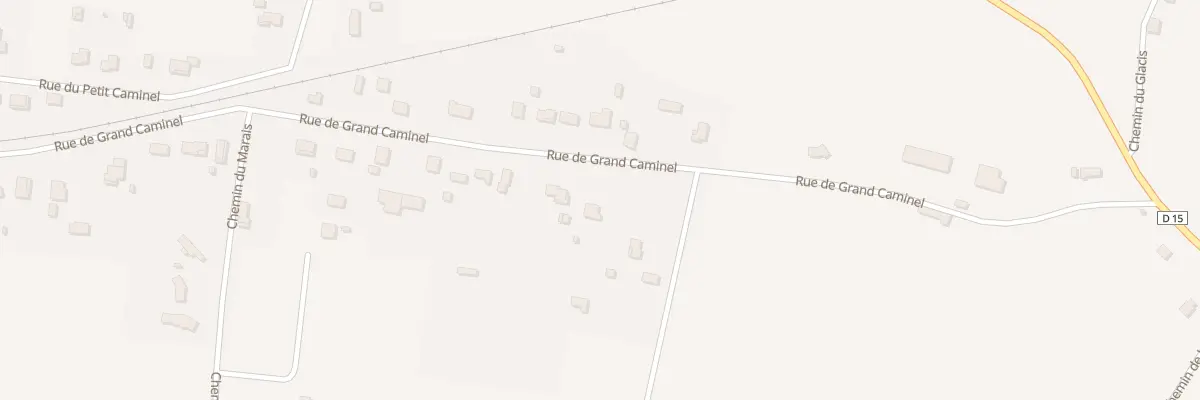 Plan du 47 Rue du Grand Caminel à Gardonne