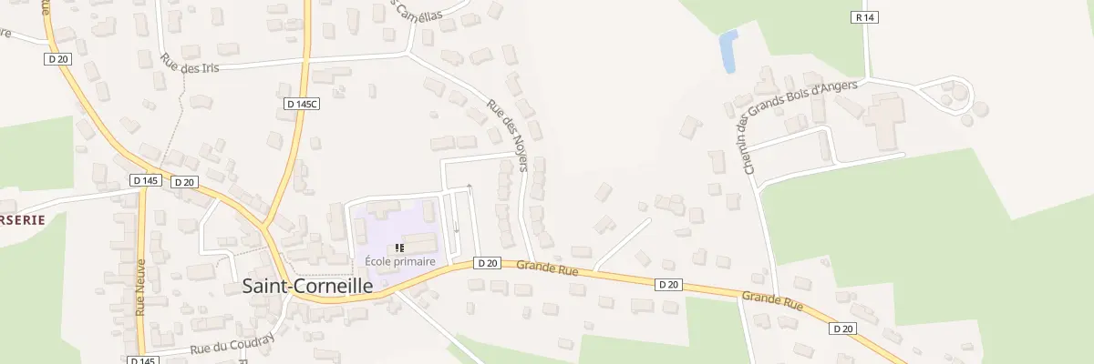 Plan du 10 Rue des Noyers à Saint-Corneille