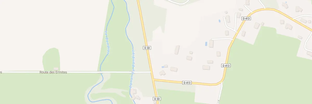 Plan du 22 Rte de la Rochefoucauld à Pranzac