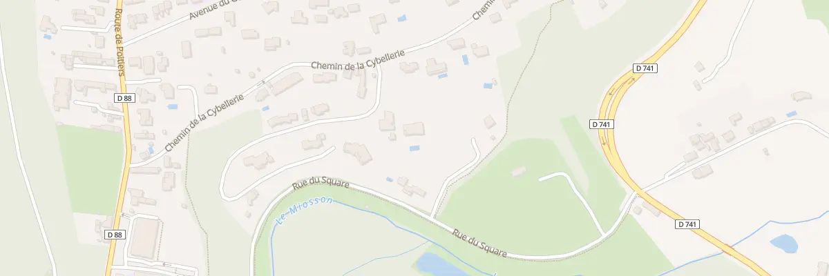 Plan du 12 Che de la Cybellerie à Saint-Benoît