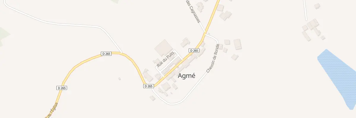 Plan du 130 Rue du Puits à Agmé
